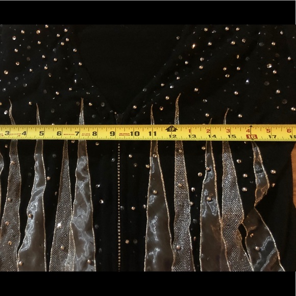 SOLD! Berek Vintage Beaded Sequin Cardigan Sz L/XL - Picture 10 of 11